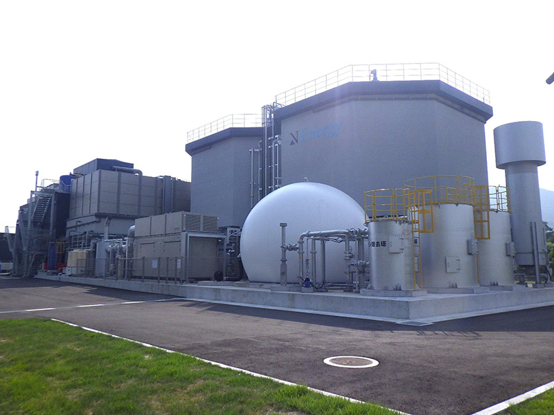 食品リサイクル処理施設（メタン発酵施設）建設工事